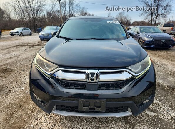 2HKRW2H53JH634747 2018 HONDA CRV Черный Вид сзади