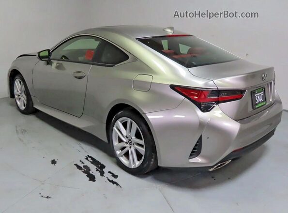 JTHDZ5BC4R5027549 2024 LEXUS RC350 Серебряный Вид спереди