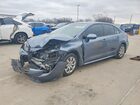 2021 Toyota Corolla Le Blue vin: JTDEPMAE7MJ121479