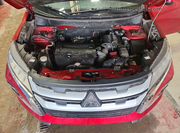 JA4AR3AU8LU015494 2020 MITSUBISHI OUTLANDER Красный Вид наклейки с VIN-кодом