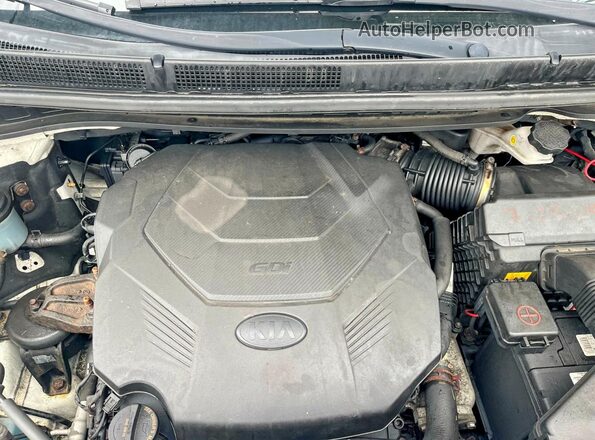 KNDMB5C18K6525496 2019 KIA SEDONA Белый Вид панели приборов