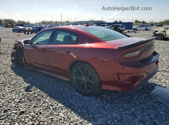 2C3CDXHG9NH224872 2022 DODGE CHARGER Burgundy Հետևի աջ