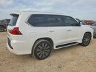 2019 Lexus Lx 570 Three-row White vin: JTJHY7AX2K4285258