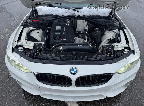 WBS3U9C57GP969947 2016 BMW M4 Белый Вид панели приборов