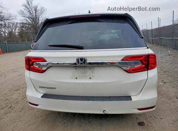 5FNRL6H79JB104119 2018 HONDA ODYSSEY White Vista trasera