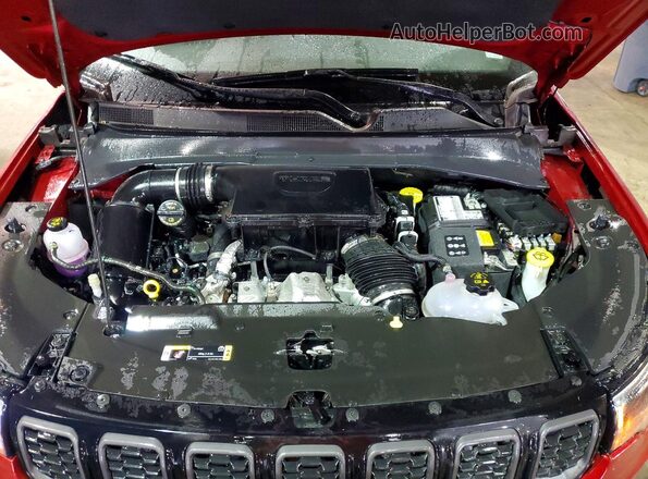 3C4NJDCN5TT184229 2026 JEEP COMPASS Красный Вид наклейки с VIN-кодом