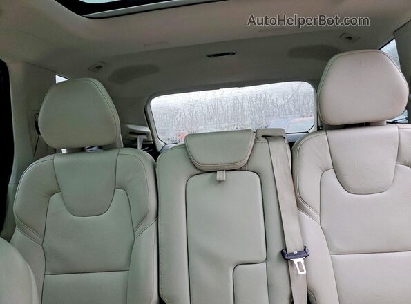 YV4A22PK0G1024978 2016 VOLVO XC90 Синий Вид задней части салона