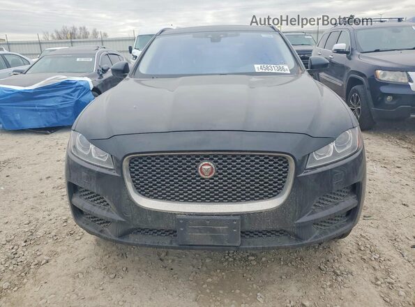 SADCJ2BN9HA086983 2017 JAGUAR F-PACE Черный Вид сзади