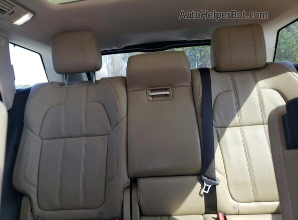 SALWR2FV5HA143605 2017 LAND ROVER RANGE Серый Вид задней части салона