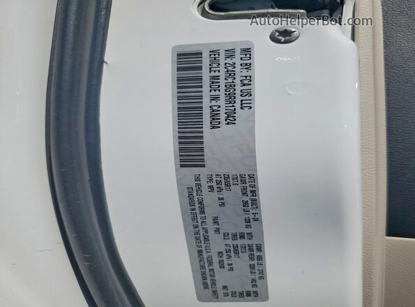 2C4RC1BG9RR170424 2024 CHRYSLER PACIFICA Белый 