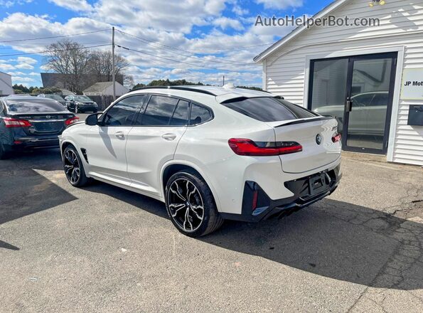 5YM23EC07N9K48359 2022 BMW X4 Белый Задняя правая четверть