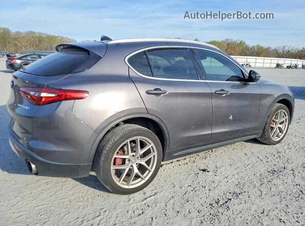 ZASPAKBN5K7C31140 2019 ALFA ROMEO STELVIO Gray Przód prawy