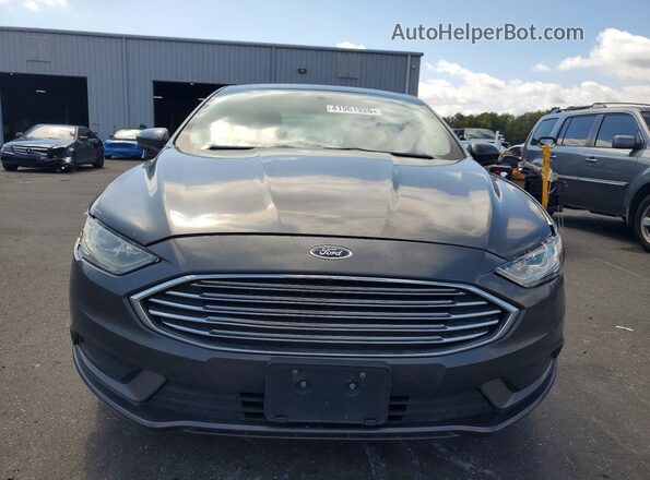 3FA6P0LU4JR268948 2018 FORD FUSION Gray Vista trasera