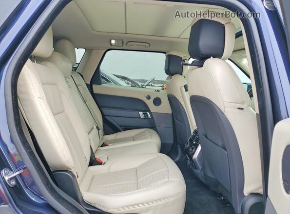 SALWV2SV9KA419339 2019 LAND ROVER RANGE ROVER Blue ძრავის განყოფილების ხედი
