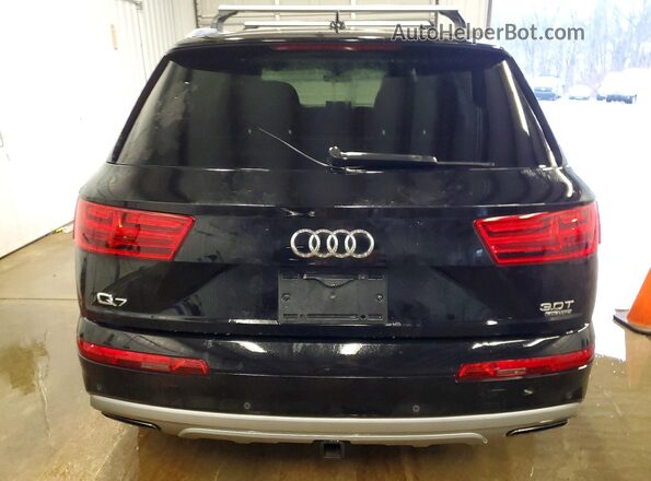 WA1LAAF70JD026171 2018 AUDI Q7 Черный Вид салона спереди