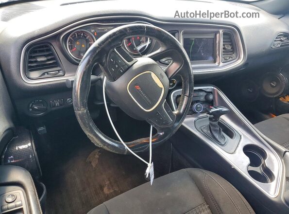 2C3CDZAG7JH172237 2018 DODGE CHALLENGER Синий Вид щитка приборов