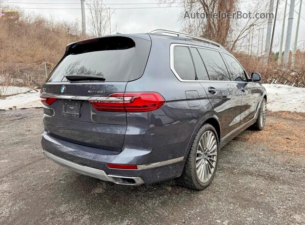 5UXCW2C52KLB43713 2019 BMW X7 Gray Widok z przodu