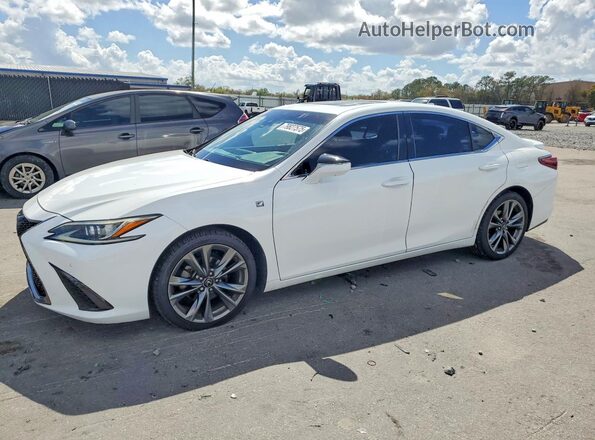 58ABZ1B10KU026821 2019 LEXUS ES Белый Задняя левая четверть