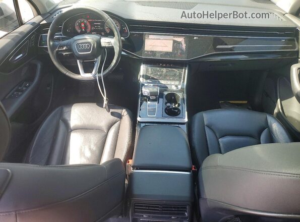 WA1LXAF79LD002744 2020 AUDI Q7 Серебряный Вид щитка приборов