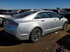 2017 Lincoln Mkz Premiere Серебряный vin: 3LN6L5A96HR657467