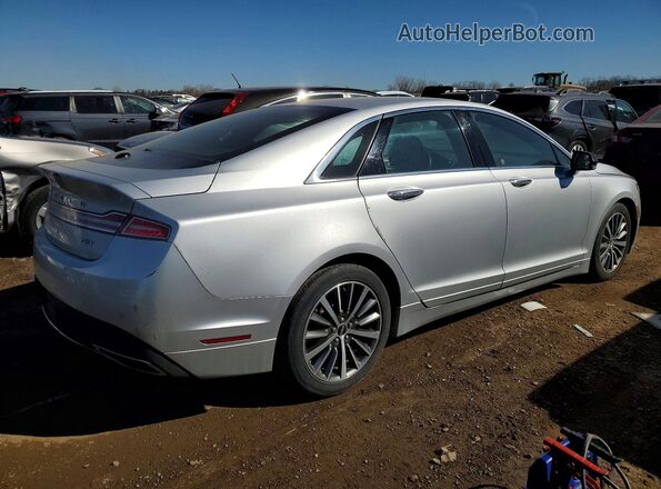 3LN6L5A96HR657467 2017 LINCOLN MKZ Серебряный Передняя правая четверть