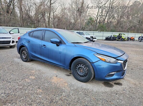 3MZBN1U78JM200403 2018 MAZDA 3 Синий Вид спереди