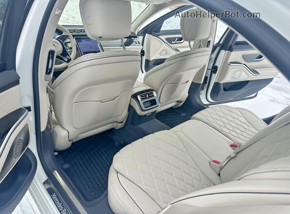 W1K6G7GBXPA177073 2023 MERCEDES-BENZ S-CLASS Белый Панорамный вид салона 360°