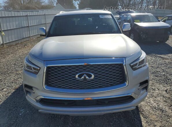 JN8AZ2NF6L9703304 2020 INFINITI QX80 Silver Вид ззаду