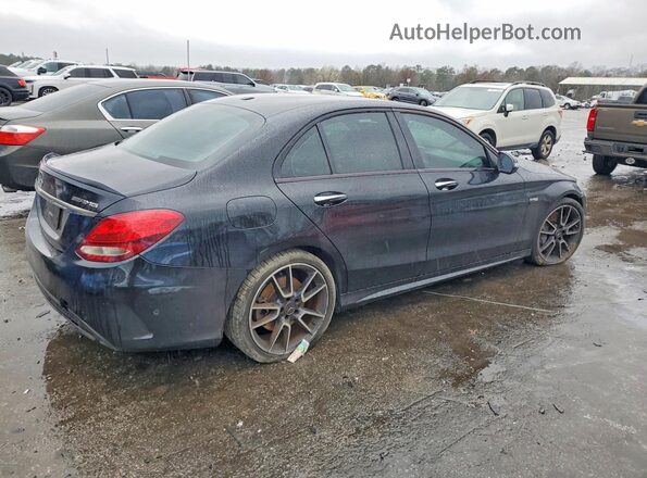 55SWF6EBXJU255195 2018 MERCEDES-BENZ C Black Передня права чверть