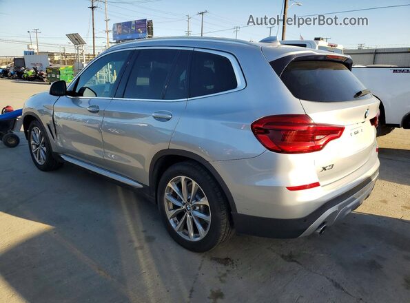 5UXTR7C54KLE94319 2019 BMW X3 Silver Tył prawy