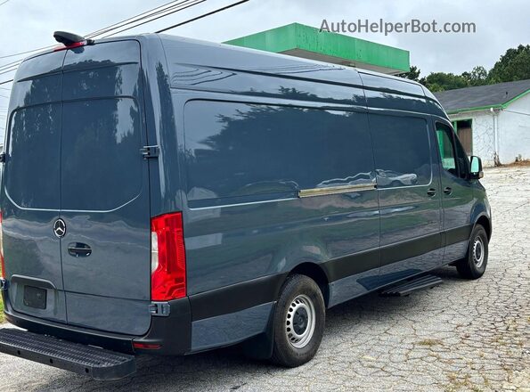 WD4PF1CD9KP123443 2019 MERCEDES-BENZ SPRINTER Blue Widok z przodu