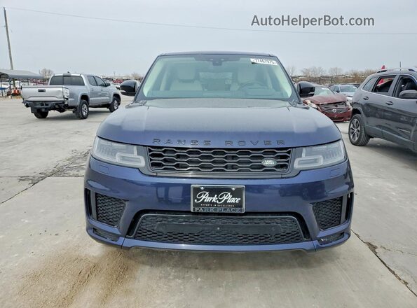 SALWV2SV9KA419339 2019 LAND ROVER RANGE ROVER Blue უკანა ხედი