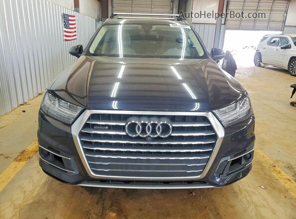 WA1LAAF76HD035161 2017 AUDI Q7 Blue Вид ззаду