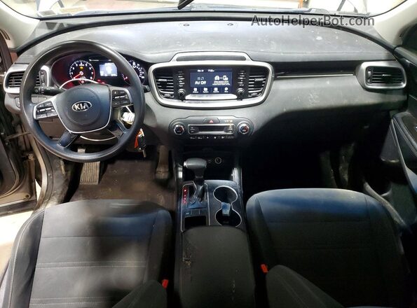 5XYPG4A56KG446582 2019 KIA SORENTO Серебряный Вид щитка приборов