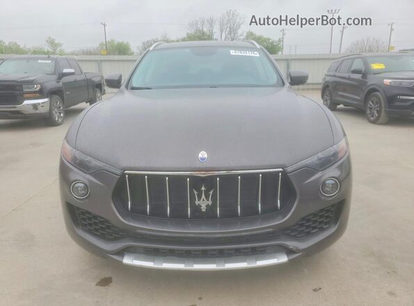 ZN661YUL7JX301978 2018 MASERATI LEVANTE Gray Вид ззаду