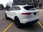 2018 Jaguar F-pace Prestige White vin: SADCK2FN9JA296349