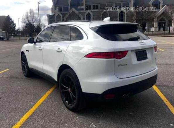 SADCK2FN9JA296349 2018 JAGUAR F-PACE White Przód prawy