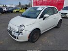 2016 Fiat 500 Pop Белый vin: 3C3CFFAR8GT120691