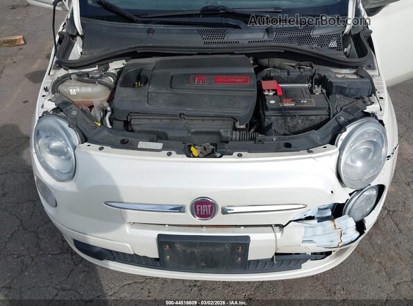 3C3CFFAR8GT120691 2016 FIAT 500 Белый Вид сзади