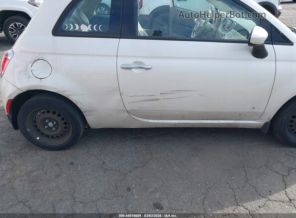 3C3CFFAR8GT120691 2016 FIAT 500 Белый Вид задней части салона