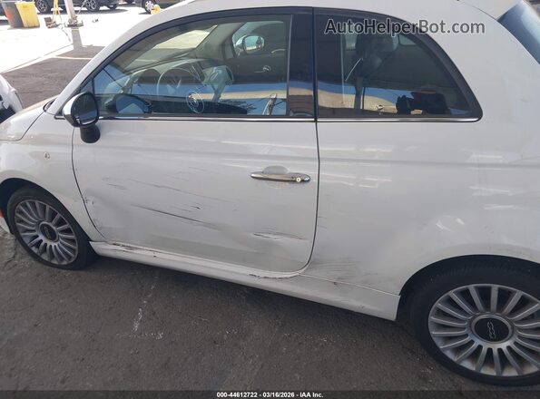 3C3CFFCH3JT523845 2018 FIAT 500 Белый Вид спереди
