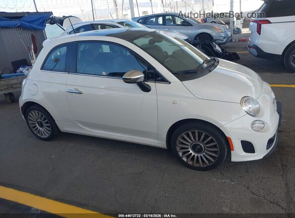 3C3CFFCH3JT523845 2018 FIAT 500 Белый Вид щитка приборов