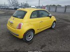 2017 Fiat 500 Lounge Yellow vin: 3C3CFFCR4HT594278
