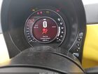 2017 Fiat 500 Lounge Yellow vin: 3C3CFFCR4HT594278