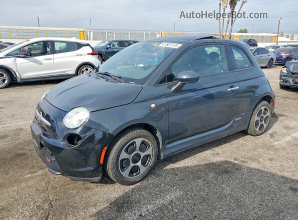 3C3CFFGE0GT201639 2016 FIAT 500 Gray Передня ліва чверть