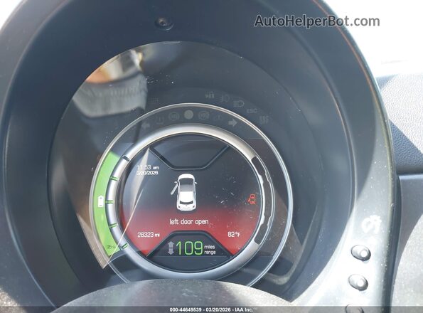 3C3CFFGE3GT221724 2016 FIAT 500E Серый Вид задней части салона
