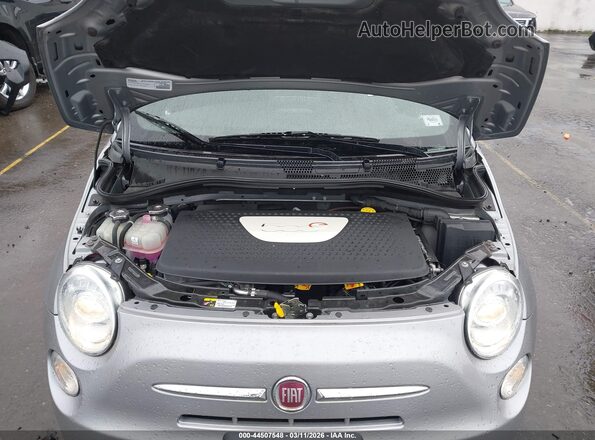 3C3CFFGE4GT161131 2016 FIAT 500E Серебряный Вид сзади