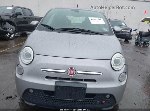 3C3CFFGE4GT161131 2016 FIAT 500E Серебряный Вид спереди