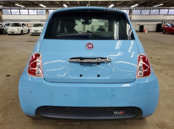 3C3CFFGE6GT229249 2016 FIAT 500 Синий Вид сзади