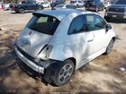 2016 Fiat 500e Battery Electric Белый vin: 3C3CFFGE7GT184208